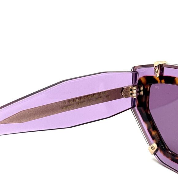 NEW!!! PHILIPP PLEIN Sunglasses Plein Supreme Star SPP099V Col.06PF, Authentic - Picture 8 of 11
